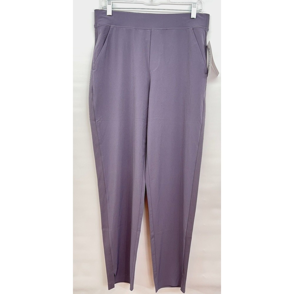 NWT Athleta Womens Brooklyn Ankle Pants Size 8 Dusk Violet 198671 Purple Gray